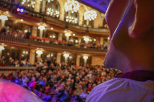 Platea del Palaau de la Música plena